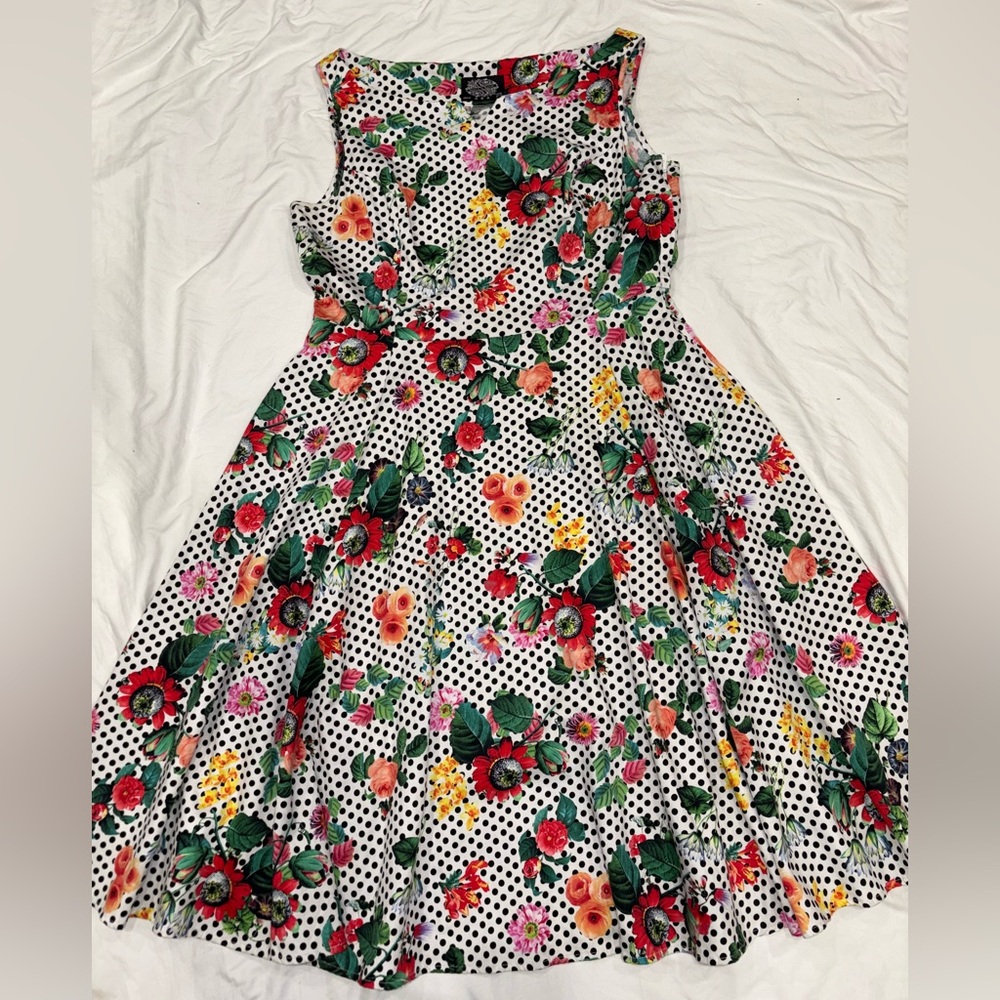 Vintage Style Pin Up Dress